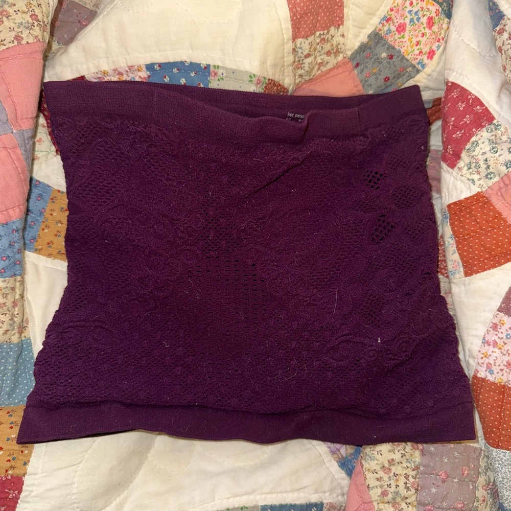Free People Purple tube Top